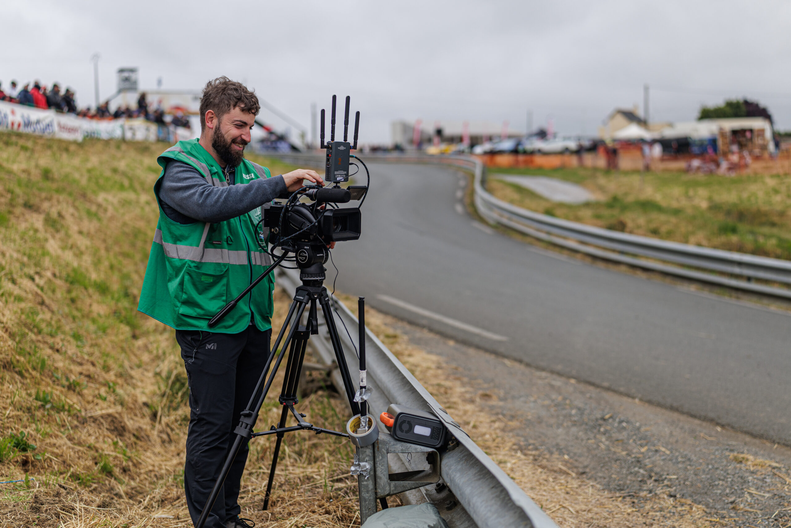 Live streaming at the Vuillafans-Echevannes Hillclimb